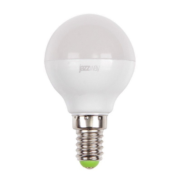 Лампа LED E14 G45 9W/850  230V шар матовый 820Lm JAZZWAY